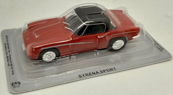 MAGPCSYRENA - SYRENA Sport 1960 tetto rosso nero venduto in blister - 1