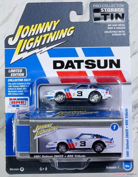 JLCT014-1B - DATSUN 280ZX -BRE Tribute n. 3 del 1981 della serie COLLECTOR TINS ​​2024 in confezione blister - 1
