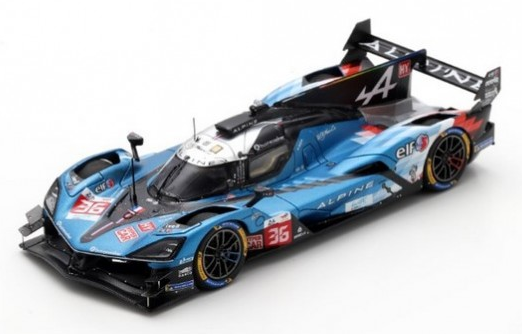 SPAS9123 - ALPINE A424 #36 24H Le Mans 2024 N.LAPIERRE-M.VAXIVIERE-M.SCHUMACHER blu - 1