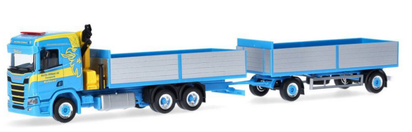 HER926072 - SCANIA CR 20 ND 6x4 ribaltabile con gru e rimorchio 1+1 assi MARTIN WITTWER - 1