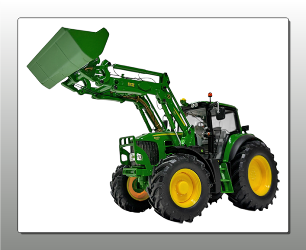 WIK877466 - JOHN DEERE 6930 Premium con pala caricatrice 753 e zavorra posteriore - 1