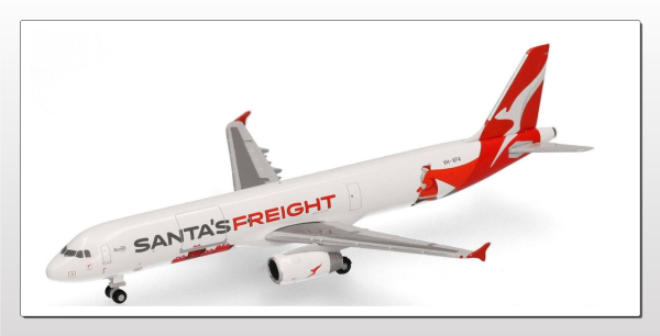 HER538817 - AIRBUS A321P2F Qantas Freight Santa's Freight - 1