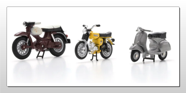 SCH7299 - Set di moto Super - Vespa GS - Simson S52 - 1