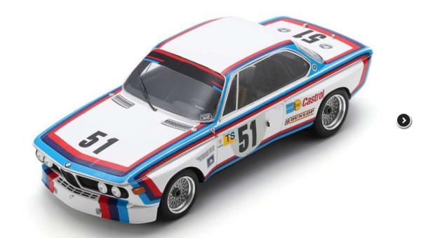 SPA18S857 - BMW 3.0 CSL #51 11° 24H Le Mans 1973 T.HEZEMANS / D.QUESTER - 1
