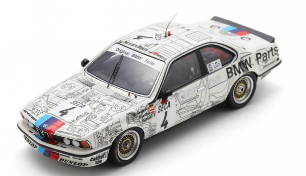 SPASB654 - BMW 635 Csi #4 2a 24H Spa 1983 M.WINKELHOCK / D.QUESTER / C.ROSSI - 1