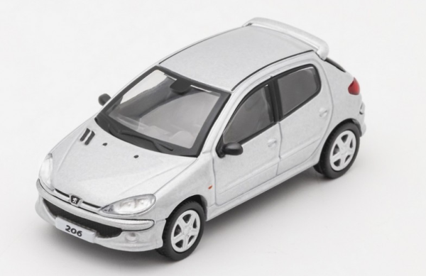 SHALL-029-121 - PEUGEOT 206 Argento - 1