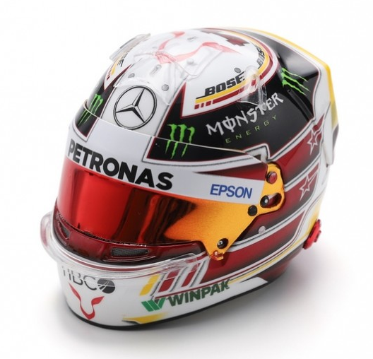 SPA5HF172 - Casco - Lewis Hamilton - GP Messico - Campione del Mondo F1 2018 - 1