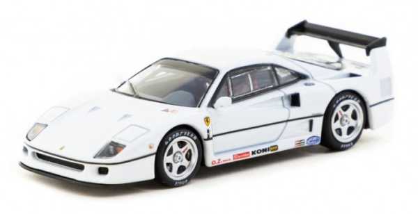 T64R-076-WH - FERRARI F40 bianca - 1