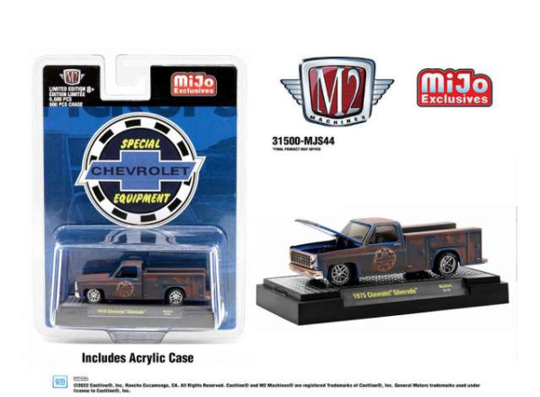 M2M-31500MJS44 - CHEVROLET Silverado 1975 blu - 1