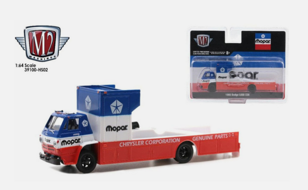 M2M-39100HS02 - DODGE L600 coupé del 1966 - Mopar - blu-bianco-rosso - 1