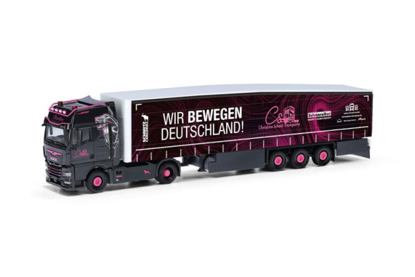 HER318174 - MAN TGX 4x2 con rimorchio a 3 assi Christina SCHEIB - 1