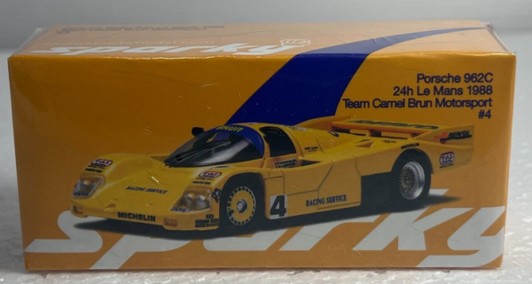SPAYO64013 - PORSCHE 962C #4 24H Le Mans 1988 F.HUNKELER-W.LECHNER-M.REUTER - 1