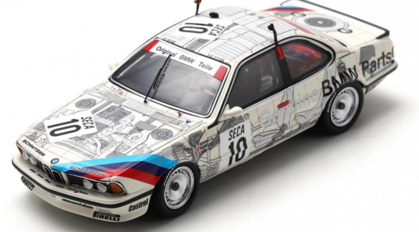 SPASB667 - BMW 635 Csi #10 24 Ore di Spa 1986 E.PIRRO-R.RAVAGLIA-G.BERGER - 1