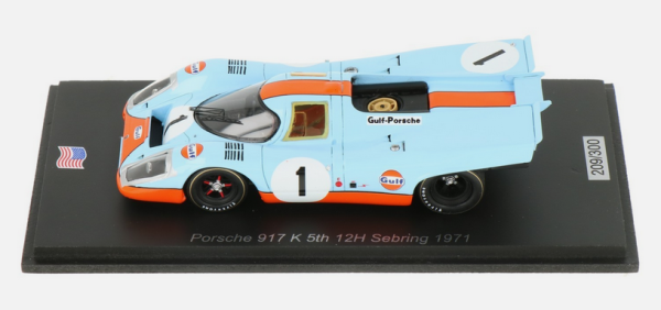 SPAUS344 - PORSCHE 917K #1 5° 12H Sebring 1971 J.SIFFERT-D.BELL - 1