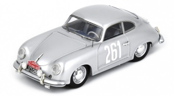 SPAS6139 - PORSCHE 356 1500 #261 Rally di Monte Carlo 1955 J.VILREON-L.CARLIN - 1