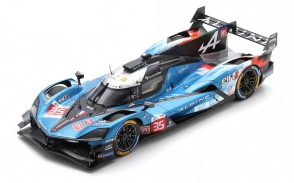 SPA18S648 - ALPINE A424 #35 24 Ore di Le Mans 2024 PL.CHATIN-F.HABSBURG-C.MILESI 1:18 - 1