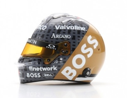 SPA5HF164 - Casco - Fernando ALONSO - ASTON MARTIN Aramco F1 Team - GP Inghilterra 2024 - 1