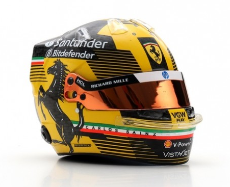 LOSLSHEL005 - Casco - Carlos SAINZ - GP Monza 2024 - 1