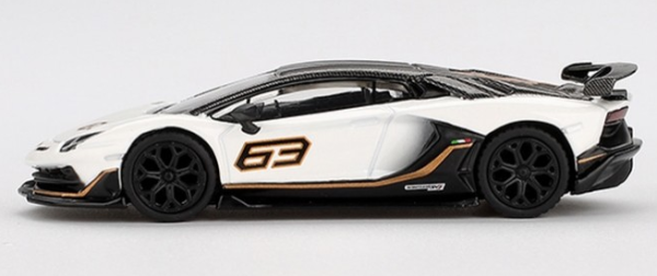 MGT00842-L - LAMBORGHINI Aventador SVJ 63 2022 LHD bianco - 1