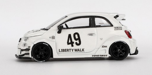 MGT00809-L - FIAT 595 Abarth LB-WORKS X ABS WORKS Gara 2024 LHD Bianco - 1