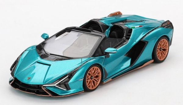 TSM430831 - LAMBORGHINI Sian Roadster Uranus 2019 blu - 1