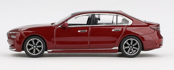MGT00952-L - BMW I7 Xdrive60 Aventurin 2023 rosso - 1