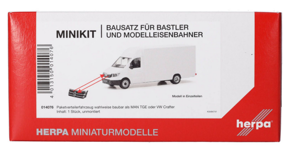 HER014076 - MAN TGE o VOLKSWAGEN Crafter a seconda della griglia da assemblare - 1