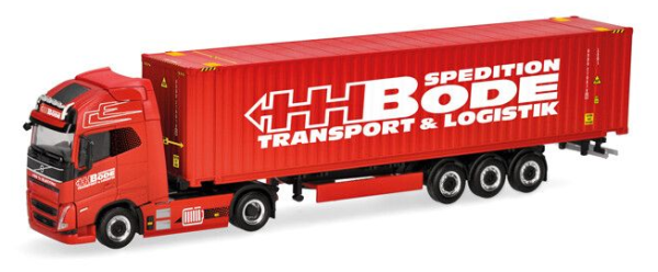 HER319249 - VOLVO FH GL XL Electric 4x2 con porta container 40 piedi a 3 assi HH BODE - 1