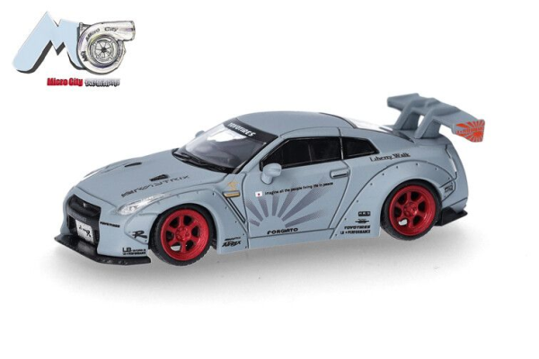 MIC87MC000008 - NISSAN GTR 35 2007 grigia - 1
