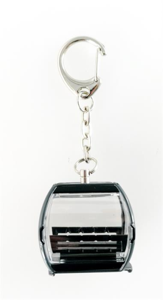 JC80757 - Portachiavi a gondola OMEGA V antracite - 1