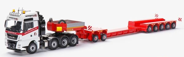 CON76213/01 - MAN TGX 8x4 con rimorchio FAYMONVILLE Variomax con modulo a 2; 3 e 5 assi - 1