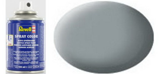 REV34176 - Vernice acrilica aerosol grigio chiaro US Air Force opaca 100 ml - 1