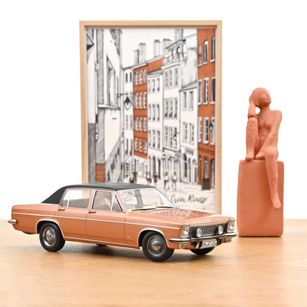 NOREV183689 - OPEL Diplomat V8 1969 rosso rame - 1