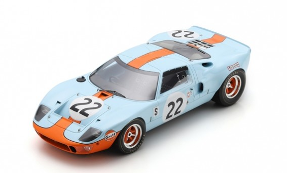 SPA18SE69 - FORD GT40 #22 Vincitore 12H Sebring 1969 J.ICKX-J.OLIVER - 1