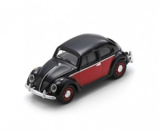 SCH26754 - VOLKSWAGEN Beetle nero e rosso - 1