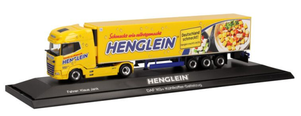 HER122313 - DAF XG 4x2 con rimorchio frigorifero a 3 assi HENGLEIN - GNOCCI - 1