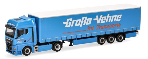 HER319287 - MAN TGX GX 4x2 con rimorchio a 3 assi GROSSE VEHNE INT. TRANSPORTE - 1