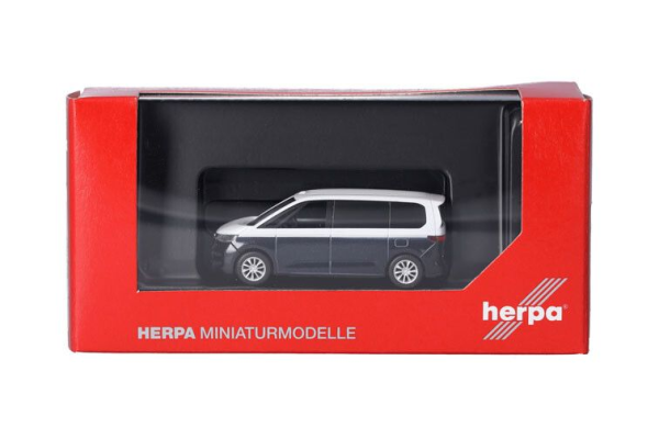 HER430425 - VOLKSWAGEN Multivan bicolore bianco e blu metallizzato - 1