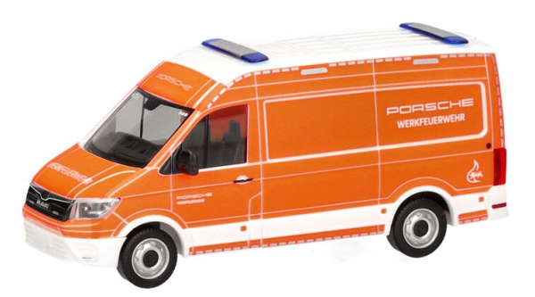HER098540 - MAN TGE HD Vigili del fuoco aziendali Porsche Stoccarda - 1