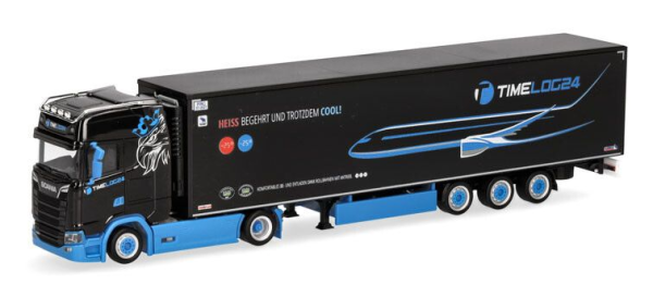 HER319331 - SCANIA CS 20 HD 4x2 con rimorchio frigorifero a 3 assi TIMELOG24 - 1