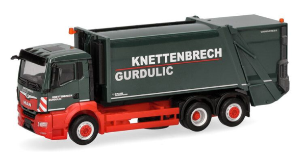 HER319379 - MAN TGS NN 6x4 camion per rifiuti KNETTENBRECH GURDULIC - 1