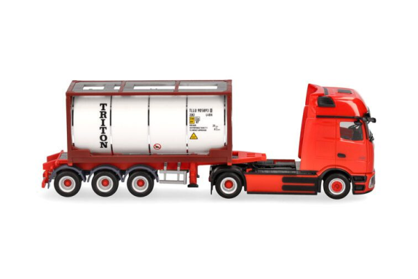 HER960137 - MERCEDES BENZ eActros ProCabin F 4x2 con rimorchio a 3 assi TRITON - 1