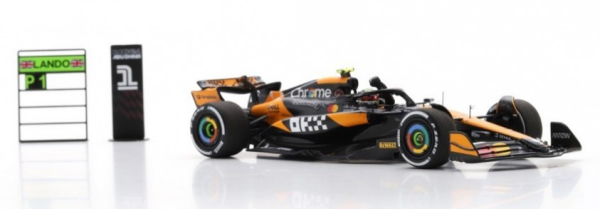 SPAS9568 - McLAREN MCL38 #4 McLaren Formula 1 Team Vincitore GP Abu Dhabi 2024 L.NORRIS - 1