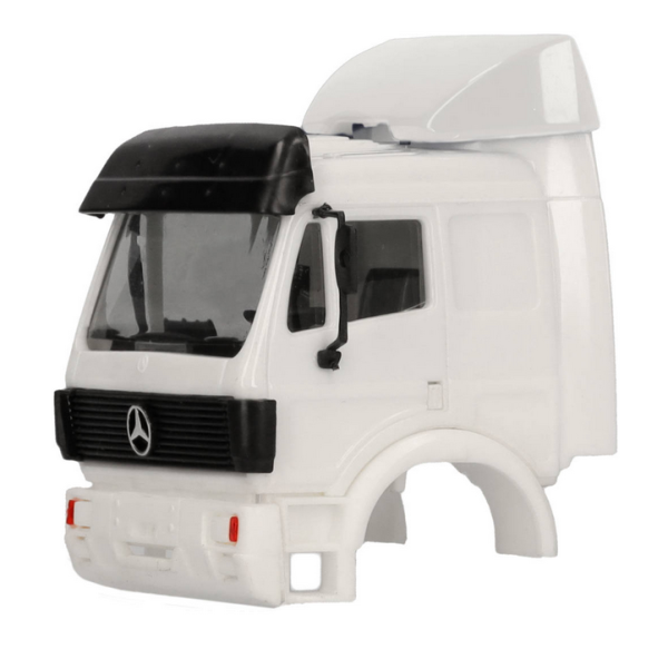 HER086172 - MERCEDES BENZ SK88 cabina con parasole e tetto - 2 pezzi da assemblare - 1