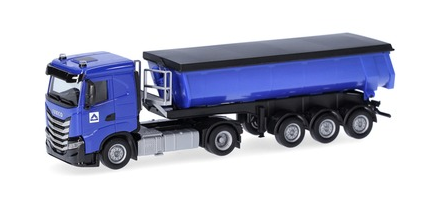 HER960052 - IVECo S-Way ND 4x2 con cassone a 3 assi HOCH TIEF - 1