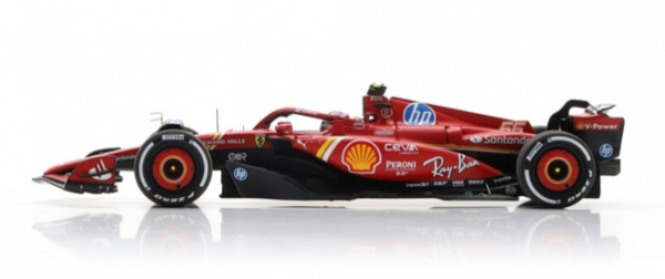 LOSLSF1071 - FERRARI SF-24 #55 2° GP Abu Dhabi 2024 C.SAINZ - 1