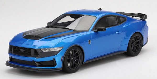 TS0552 - FORD Mustang Dark Horse Grabber Bleu 2024 - 1