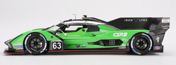 TS0584 - LAMBORGHINI SC63 #63 Iron Lynx 12H Sebring 2024 M.CAIROLI-A.CALDARELLI-R.GROSJEAN - 1