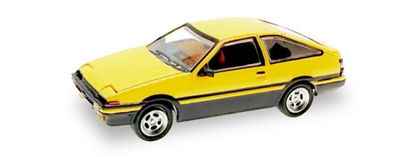 HER87MC000040 - TOYOTA Corolla AE86 giallo - 1