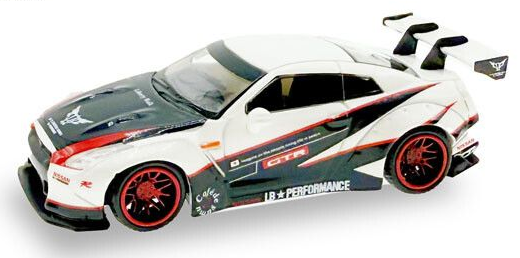 HER87MC000048 - NISSAN GTR 35 LB Performance bianco - 1